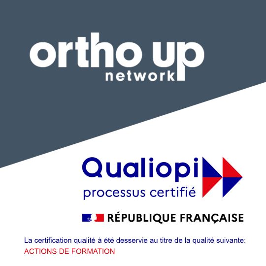 Ortho Up maintient la certification Qualiopi